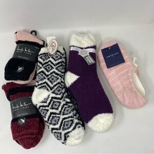 Cozy Socks Slippers Lot of 5 Packages